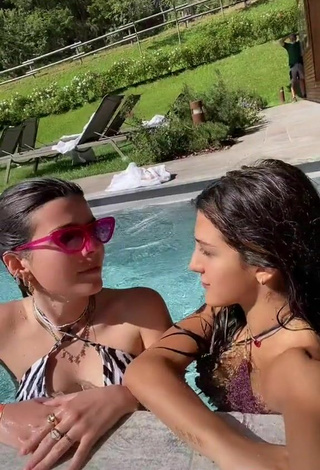 5. Sexy Elena Hazinah in Bikini at the Pool