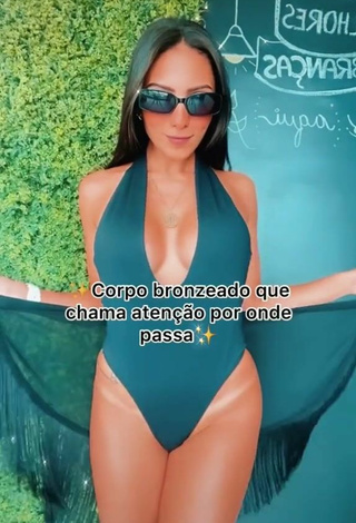 5. Sweetie Isadora Nogueira Shows Cleavage in Bikini Top