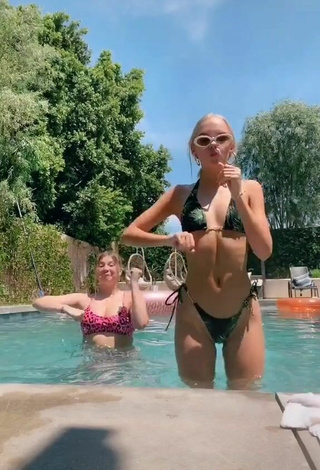 3. Sweet Jessica Belkin in Cute Bikini at the Swimming Pool
