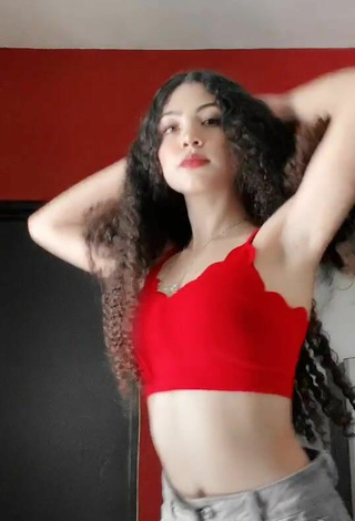 3. Sexy Karen Os in Red Crop Top