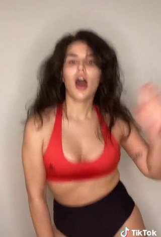 5. Sexy Kefera Buchmann in Black Panties and Bouncing Tits