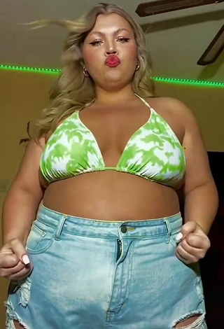 5. Pretty Lexie Lemon in Bikini Top and Bouncing Boobs