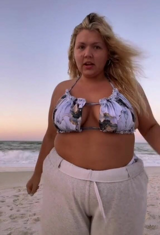 5. Sexy Lexie Lemon in Bikini Top at the Beach