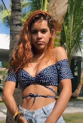 2. Dazzling Melissa Rodriguez in Inviting Crop Top and Bouncing Boobs