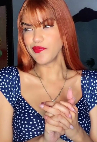 Sexy Melissa Rodriguez Shows Cleavage in Crop Top and Bouncing Breasts