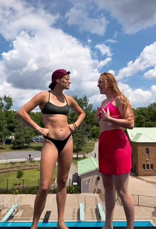 Sexy Molly Carlson in Bikini Top