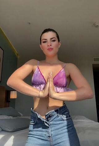 3. Sexy Agustina Palma in Bikini Top