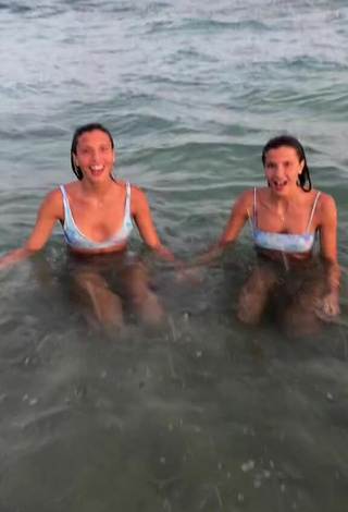 1. Hot Elisa & Anna in Bikini at the Beach