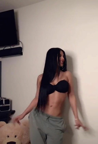 6. Sexy Barbara Ramirez in Black Bikini Top