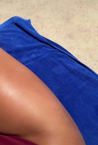 5. Sexy Camryn Cordova in Leopard Bikini Top in the Sports Club at the Swimming Pool