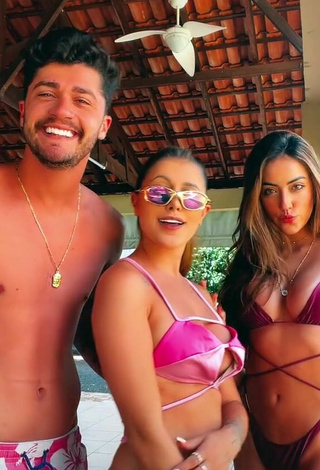 5. Sexy Ca Garcia Shows Cleavage in Bikini