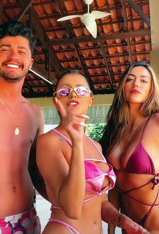 6. Sexy Ca Garcia Shows Cleavage in Bikini