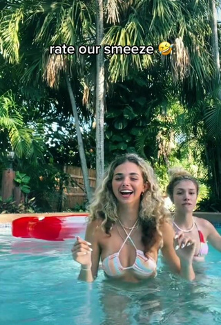 Sexy Chrissy Corsaro in Bikini at the Pool