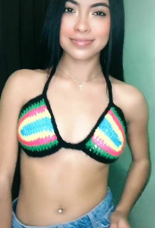 4. Hot Dayana in Bikini Top