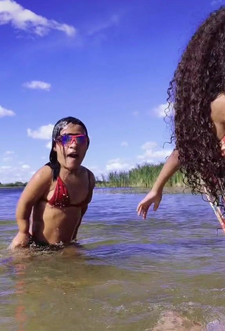 6. Sexy Dayanne Gomes in Bikini at the Beach