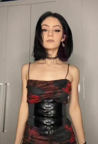 5. Sexy Gabrielle Maia in Black Corset