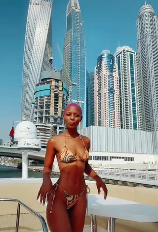 3. Cute Vivian Gold Kaitetsi in Bikini on a Boat