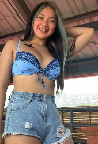 Sexy Vanessa Domingo in Bikini Top