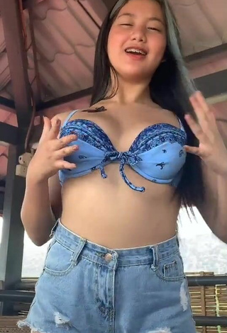 6. Beautiful Vanessa Domingo in Sexy Bikini Top
