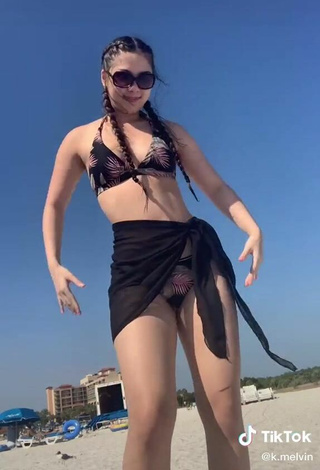 6. Sexy Kathryn Melvin in Bikini at the Beach