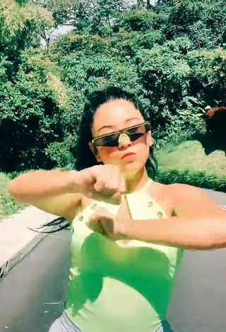 6. Sweetie Mafe Vásquez in Green Top