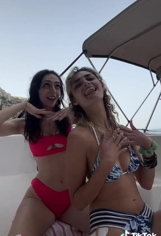 5. Hot Mariana Aresta in Bikini on a Boat