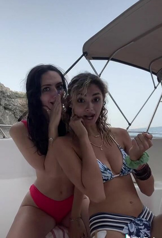 6. Hot Mariana Aresta in Bikini on a Boat