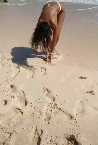 4. Cute Nastia Kamenskykh in Bikini at the Beach