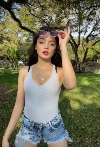 2. Beautiful Paola Ruiz in Sexy Grey Top