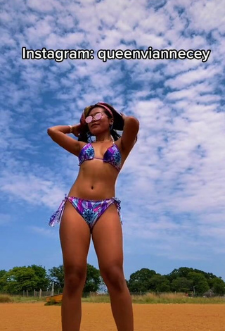 2. Sweet Virgie Ann Casteel in Cute Bikini at the Beach