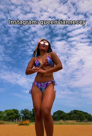 3. Sweet Virgie Ann Casteel in Cute Bikini at the Beach