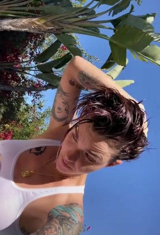 3. Sexy Ruby Rose in White Top