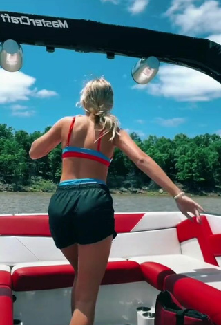 4. Sexy Rylee Carter in Bikini Top on a Boat