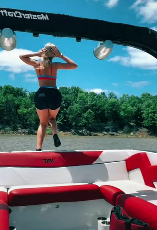 5. Sexy Rylee Carter in Bikini Top on a Boat