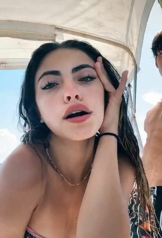 3. Adorable Valeria Arguelles in Seductive Bikini on a Boat