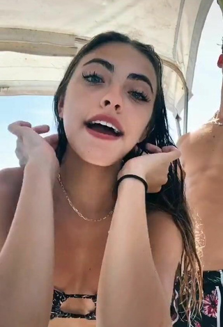6. Adorable Valeria Arguelles in Seductive Bikini on a Boat