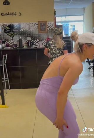 5. Seductive Vivi Winkler Shows Butt in the Sports Club