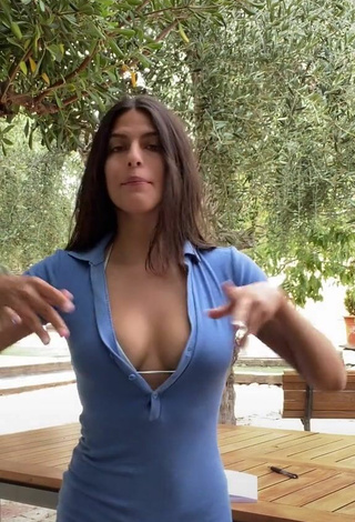 6. Sexy Paola Shows Cleavage in Overall and Bouncing Boobs