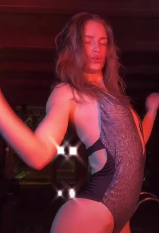 2. Sexy Zava_ly in Grey Swimsuit