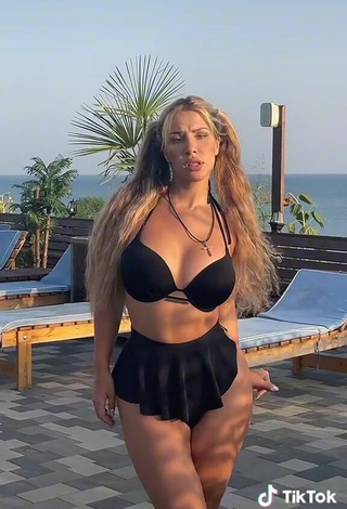 6. Sexy MIRAVI in Black Bikini