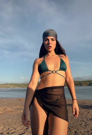 Sweet Adriana Daabub in Cute Bikini at the Beach