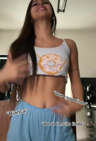 2. Beautiful Bianca Jesuino in Sexy Crop Top
