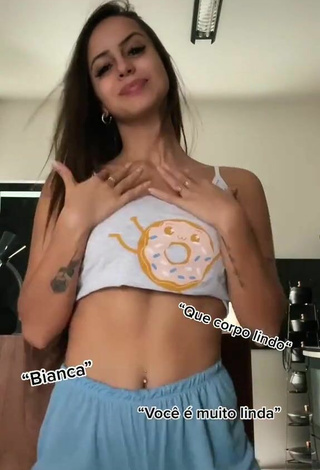 3. Beautiful Bianca Jesuino in Sexy Crop Top