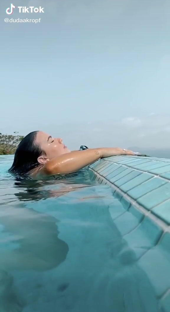 Sweetie Duda Kropf in Bikini at the Swimming Pool | sexyfilter.com