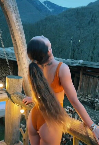 3. Sexy Olga Buzova Shows Butt