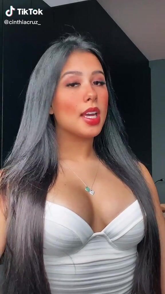 Cute Cinthia Cruz Shows Cleavage In White Crop Top Sexyfilter Com