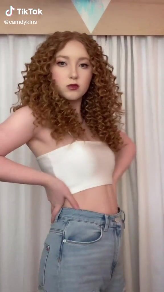 Sexy Camdyn Butler in White Crop Top | sexyfilter.com
