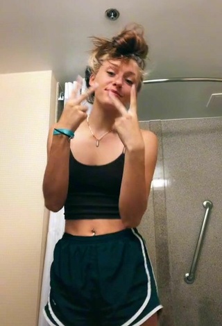 5. Sexy Jersey Grace in Sport Shorts
