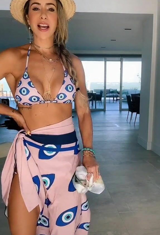 2. Elegant Lica Lopes Ramalho Shows Cleavage in Bikini Top and Bouncing Boobs