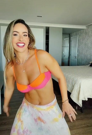 2. Sweet Lica Lopes Ramalho Shows Cleavage in Cute Bikini Top and Bouncing Boobs